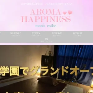 大泉学園メンズエステ｜aromahappiness(アロマハピネス)の口コミ＆体験談