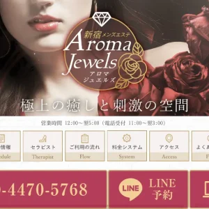新宿御苑・新宿三丁目・西新宿メンズエステ｜アロマジュエルズの口コミ＆体験談