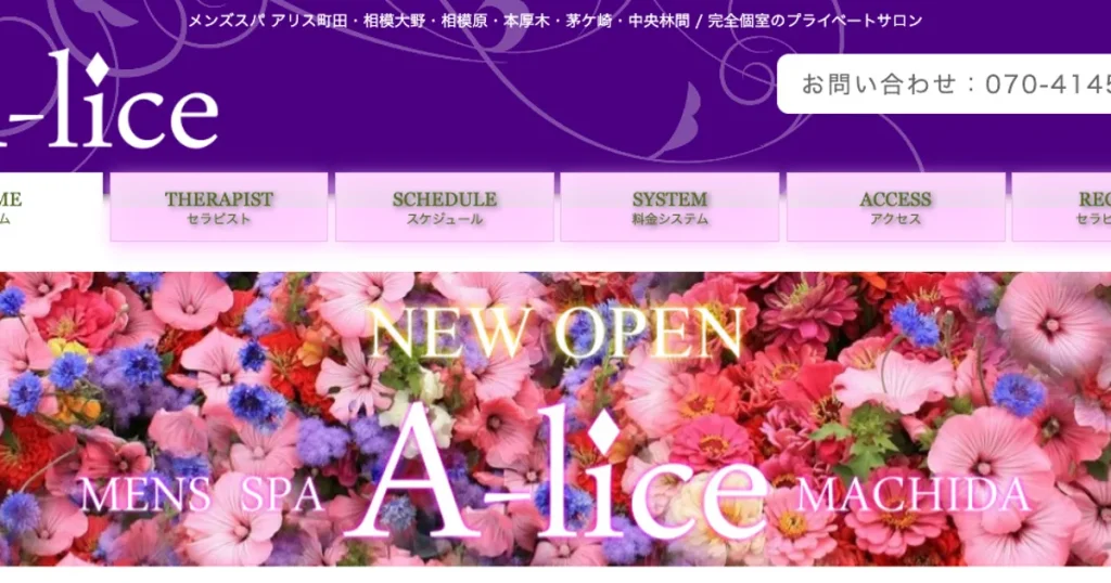 武蔵小杉メンズエステ｜A-lice ～アリス～ 武蔵小杉ルームの口コミ＆体験談