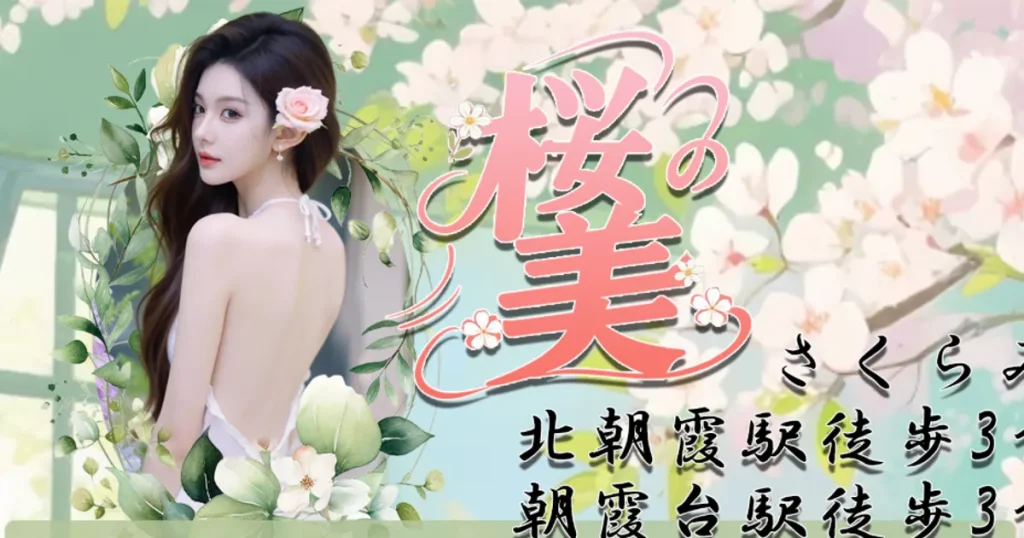 朝霞台メンズエステ｜桜の美の口コミ＆体験談