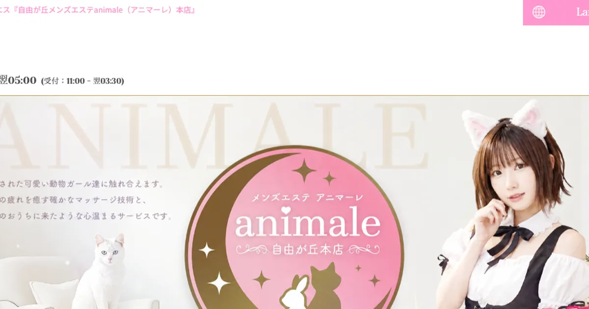 自由が丘メンズエステ｜animale～アニマーレ～の口コミ＆体験談
