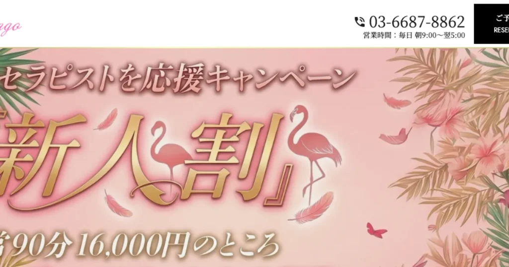 王子メンズエステ｜Flamingo～フラミンゴ～の口コミ＆体験談