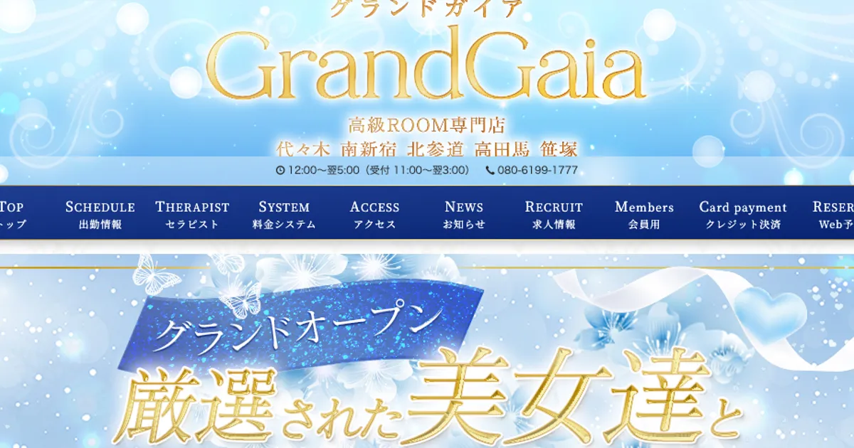高田馬場メンズエステ｜GrandGaia～グランドガイア高田馬場店の口コミ＆体験談