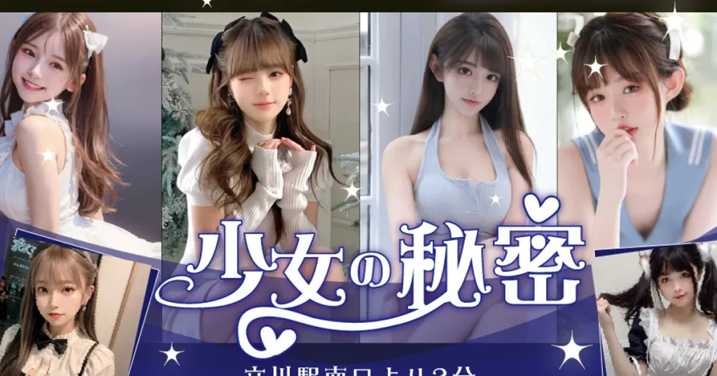 立川メンズエステ｜少女の秘密の口コミ＆体験談