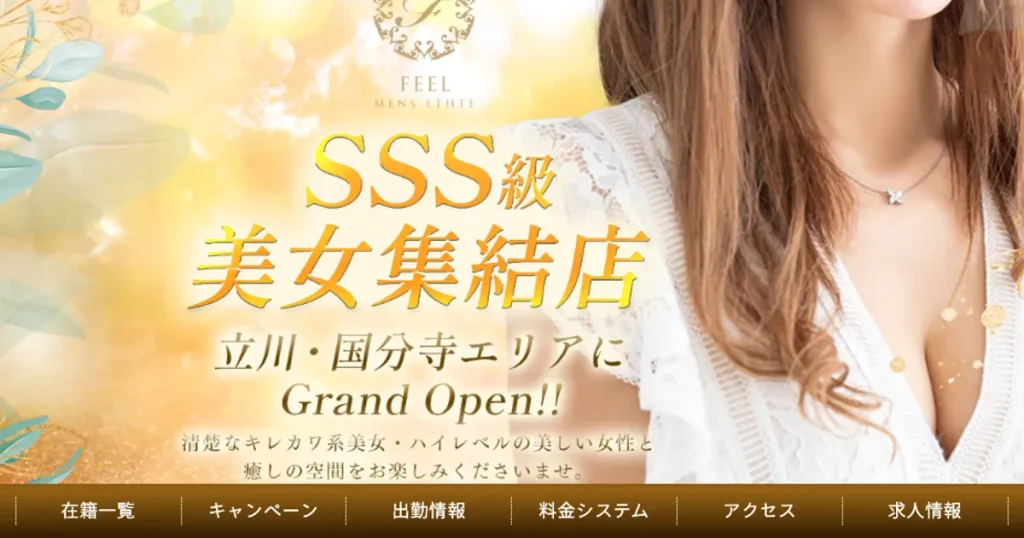 立川メンズエステ｜FEEL 立川店の口コミ＆体験談