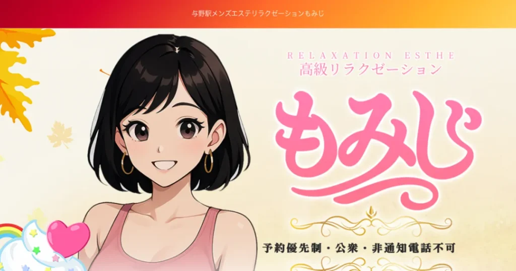 与野メンズエステ|もみじの口コミ&体験談