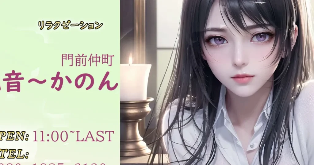 門前仲町メンズエステ｜花音 ～かのん～の口コミ＆体験談