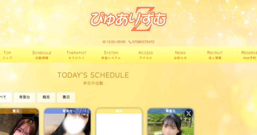 鷺沼メンズエステ｜ぴゅありずむZの口コミ＆体験談