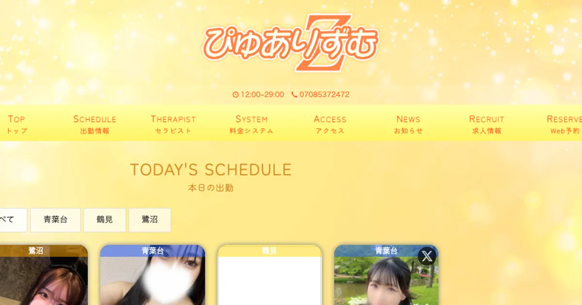鷺沼メンズエステ｜ぴゅありずむZの口コミ＆体験談