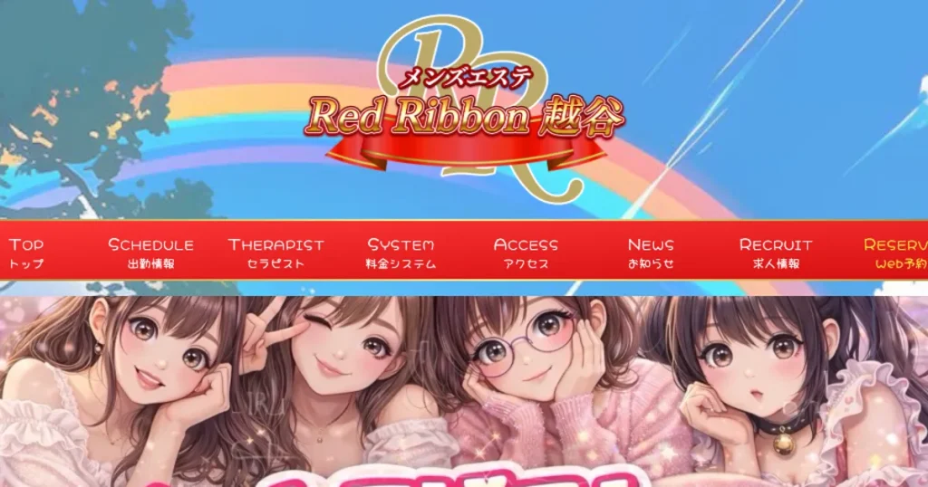 越谷メンズエステ｜RedRibbon～レッドリボン～越谷の口コミ＆体験談
