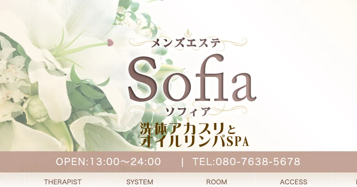 津田沼メンズエステ｜Sofia～ソフィア～の口コミ＆体験談