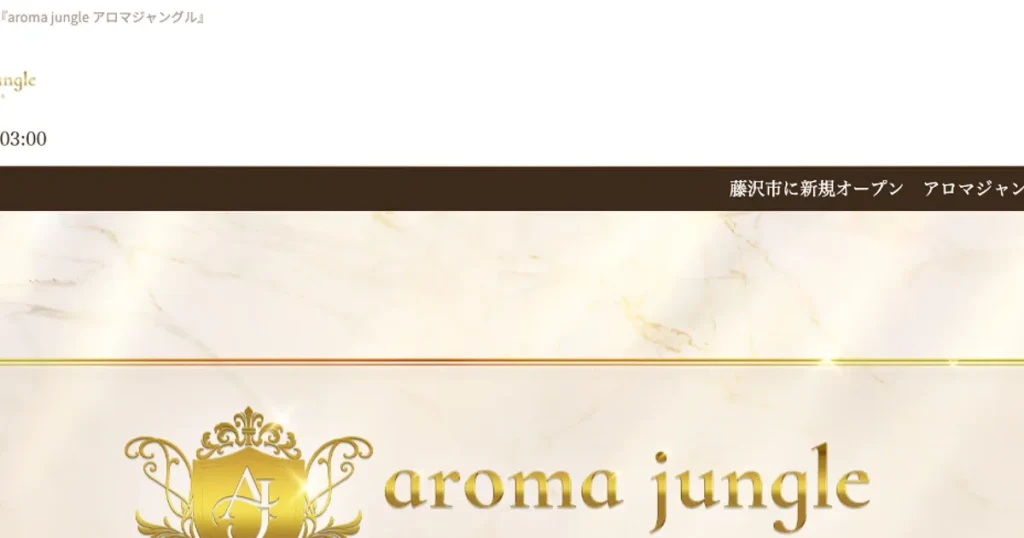辻堂メンズエステ｜aroma jungle（アロマジャングル）の口コミ＆体験談