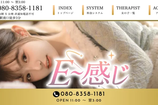 入間市メンズエステ｜E～感じの口コミ＆体験談