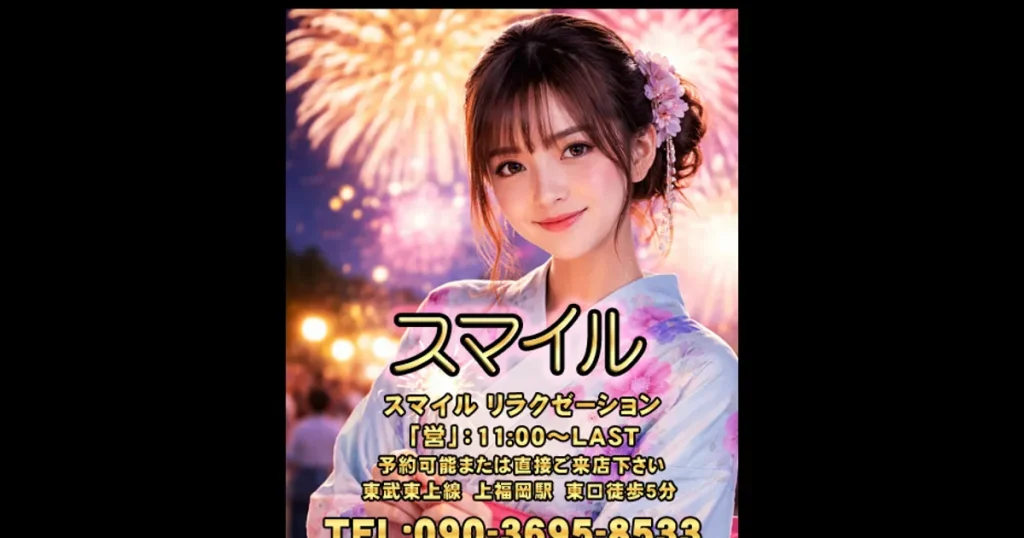 上福岡メンズエステ｜スマイルの口コミ＆体験談