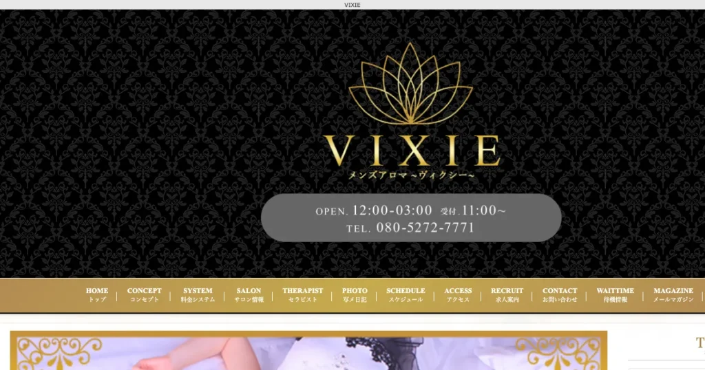 薬院大通メンズエステ｜VIXIE ～ヴィクシー～の口コミ＆体験談