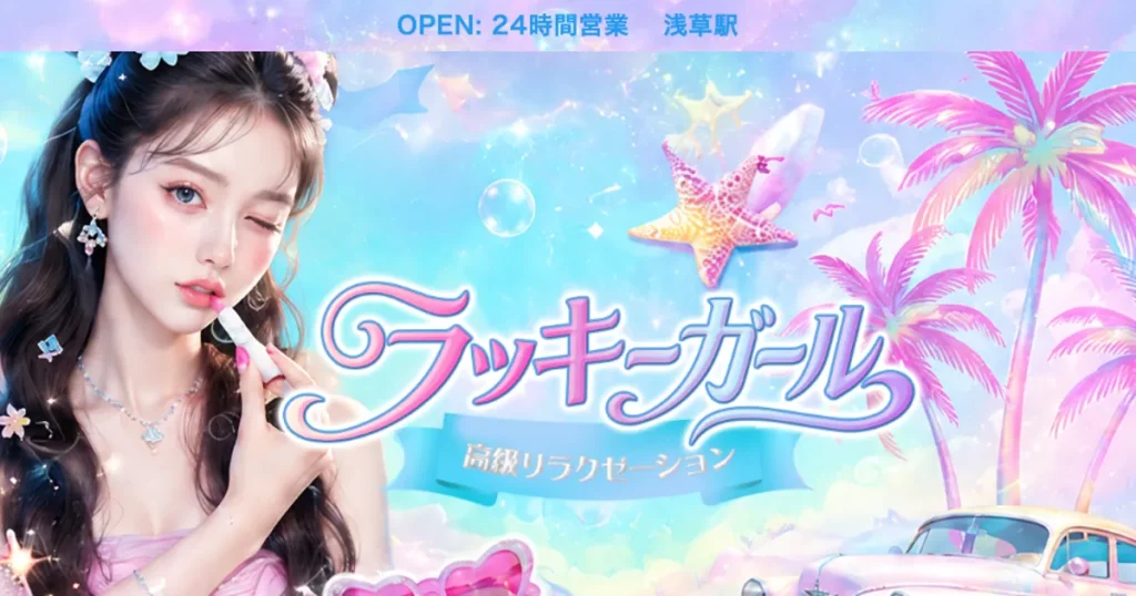 浅草メンズエステ｜ラッキーガールの口コミ＆体験談