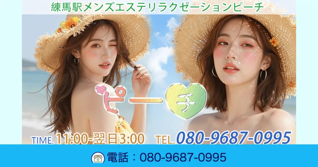 練馬メンズエステ｜ピーチの口コミ＆体験談